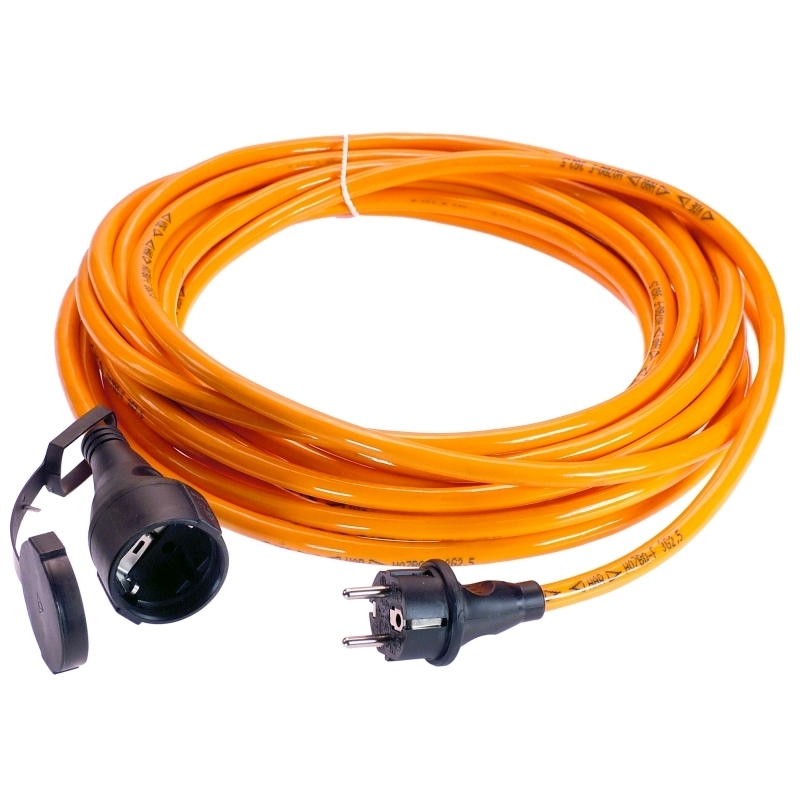 Rallonge 25m H07BQ-F 3G2,5 orange IP44