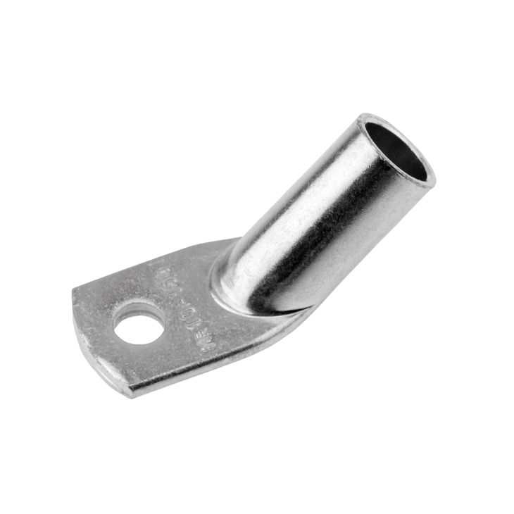 Cosse tabulaire coudee 45° 25x5mm