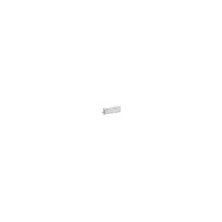 Plaque De Nom Plastique blanc illuminable Blanc