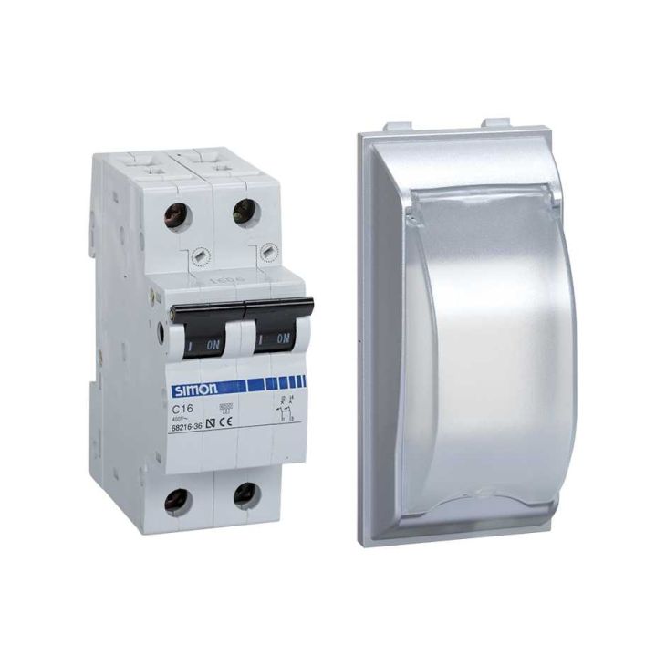 CIMA 500 Plaque avec Disj BIpolaire 16A
