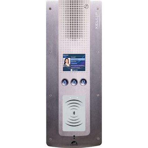 XE PAD AUDIO BLE Deurpost audio Full IPitale oproep+ proxylezer Bluetooth - PoE