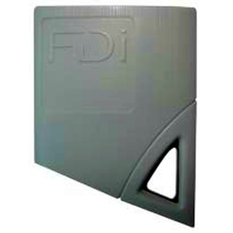Proximity sleutel 125MHz met logo FDI grijs