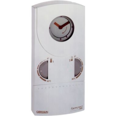 famoso 500 kamerthermostaat progr.analoog dagprogr. 230Vac(04.34.0001.1)