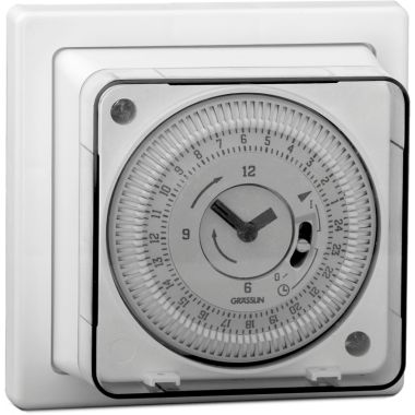 Thermio eco BG1S Timer univ. analoog dagprogr. 230Vac 50-60H(04.36.0009.1)