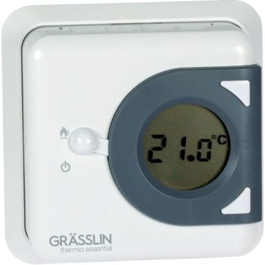 Thermostat d'ambiance, numérique, DC 3 V, à  encastrer
