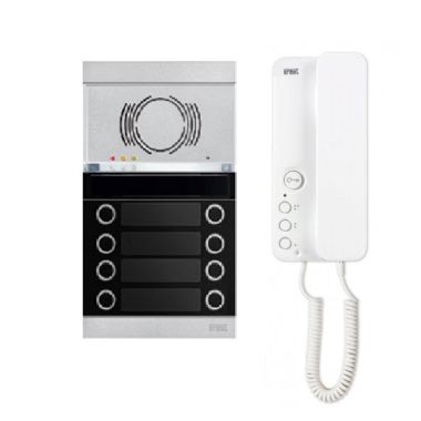 2Voice Kit audio 8 appartementen voorgeprogrammeerd