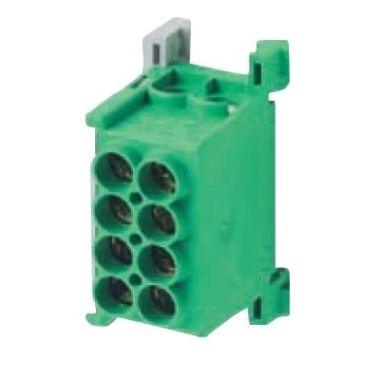 Hoofdgeleiderklem 1.5-25mm² GRIJS/BLAUW 1POL
