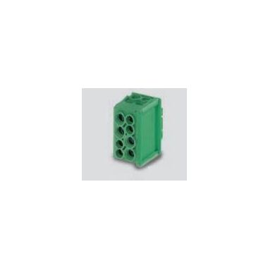 Hoofdgeleiderklem 1x4 4-0.35mm² 1x42.5-25mm² GROEN-GEEL