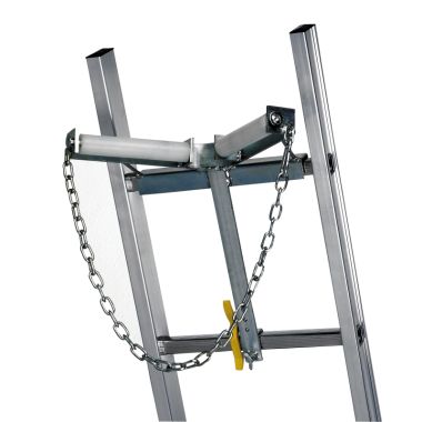 Veiligheidsbeugel voor ladders tegen palen/masten