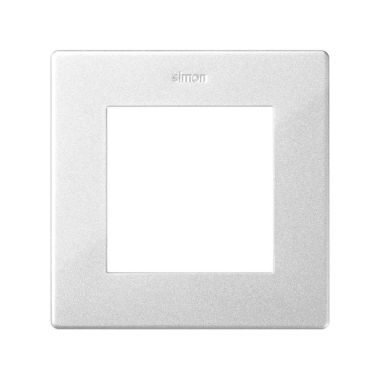 S24 Enkele afdekplaat, kleur: aluminium