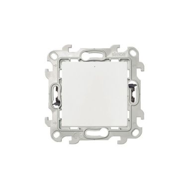 S24 Tuimeldrukknop met verklikker (10A 250V), kleur: wit