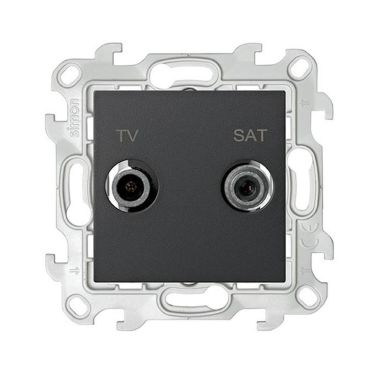 S24 Prise TV-SAT unique Telenet/VOO, couleur: graphite