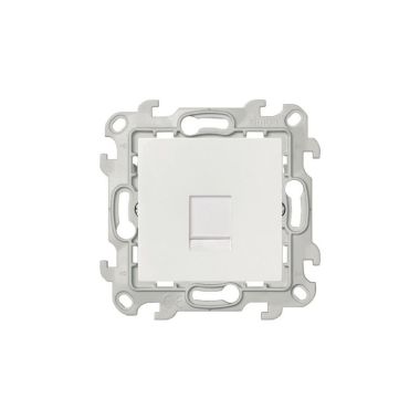 S24 Stopcontact RJ45,UTP categorie 5, kleur: wit