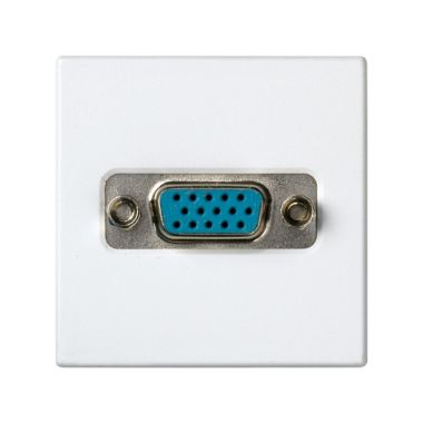 S27 Connecteur VGA Femelle - Blanc