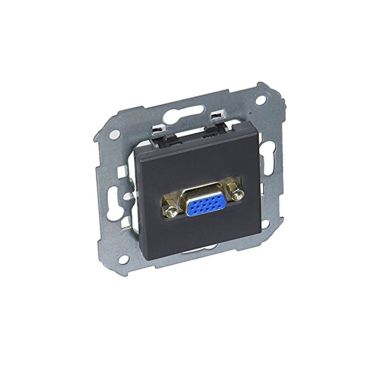 VGA connector vrouwelijk ivoor