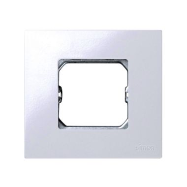 Afdekplaat 1 mod. Compact wit