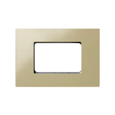 S27 Plaque Americana ivoire 3 mod étroit