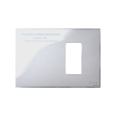 S27 Décor Clip Americ 1 modules Transparent