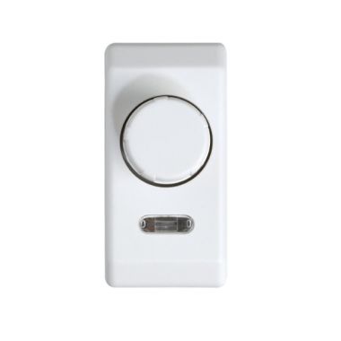 Smalle draaidimmer van 40-500W Wit