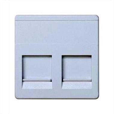 S27 Prise Double Rj45 Cat 5E Utp Non Inclus