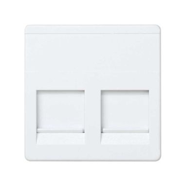 S27 TAPA INFORMATICA 2 CONEC RJ-45 ORTRONICS