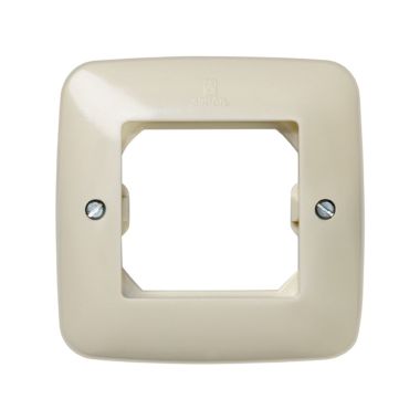PLACA 2 MODULOS ESTRECHOS CON GARRAS