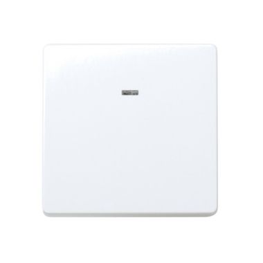 Brede drukkn lamp zonder inscriptie Wit