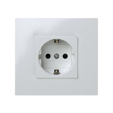 S27 BASE SCHUKO MONOBLOC EMBORNAMIENTO RAPIDO BLANCO