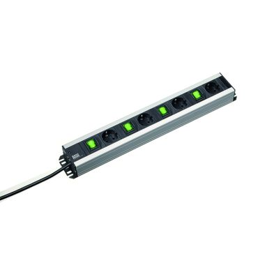 Craftsman Power Strip 4x Stopcontacten 4x schakelaar en kabel 2m (SHUKO)