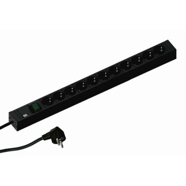 Connect Line 1U 11x Stopcontacten 1x Schakelaar 1x Thermische Zekering.+ 2m H05VV-F 3G1,5mm²