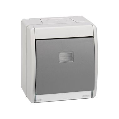 Opbouwwisselschakel 10 AX 250V IP55
