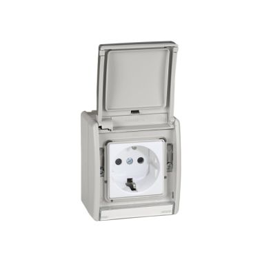 stopk Schukoaard 250V IP55 snel aansl