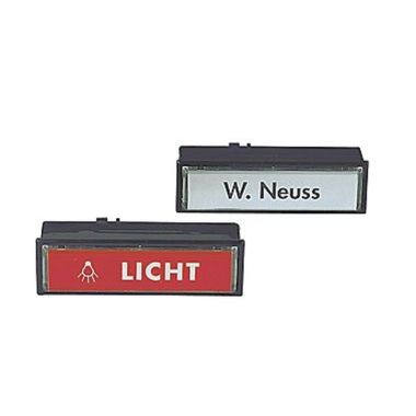 KKO 2112 BR Inbouw deurbel met naamplaatje, max. 24 V AC (1,5 A)/ 24 V DC (1,0 A)