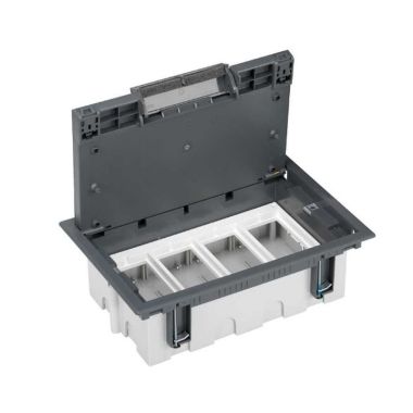 CIMA 500-vloerdoos 4xCima 500 of 8xK45 diepte 70mm - Grijs