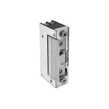 Mini deurslot met stationair contact en mechanische ontgrendeling 9-16Vac