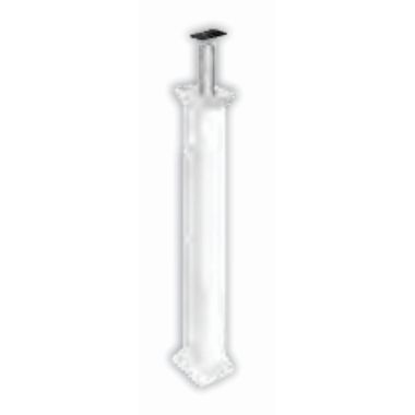 Colonne CIMA 1 face haut 3m - Alu/Graph