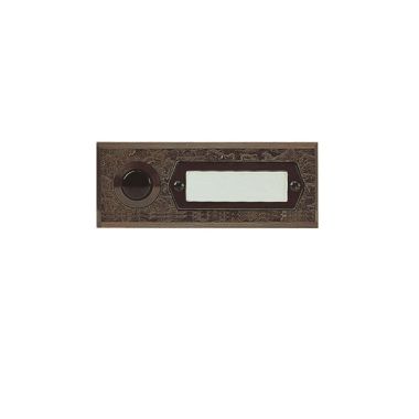 ETA 501 G beldrukker, max. 12V AC/DC (1,5A); min: 5V (0,001A), bronzen gietwerk
