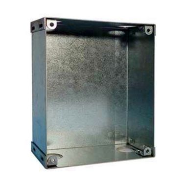 UPK 805 In een nis gezet opgezette doos voor deurbel, 148 x 103 x 50 mm