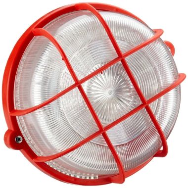 Hublot ronde 75W, rouge