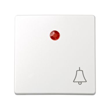 Toets bel lamp Wit