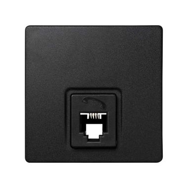 S73 TOMA TELEFONO RJ11 Graphite