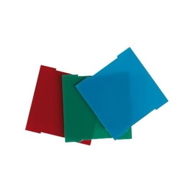 Set van 3 sjablonen Rood Blauw Groen)