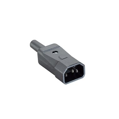 Kalt Fiche droite CEE T° 65° C NOIR(915.171)