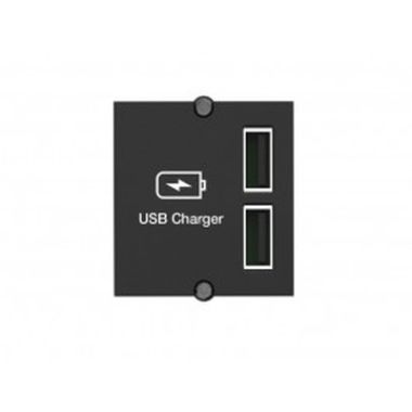 Module dubbel USB Charger 1x In / 2x Out