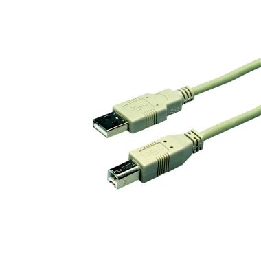 Câble de connexion USB A/B Gris clair