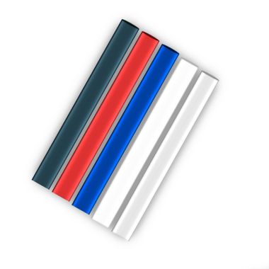 RGPO-B 9.5/4.8 mm blauwe krimpkous in staafvorm, algemeen gebruik (1,2 m)