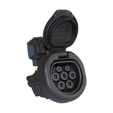 Laadstopcontact ECO-slim type2 32A 3 fasen + vergrendeling