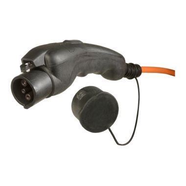 câble de recharge mode3 raccordement mode1 type1 16A 3phases 5m
