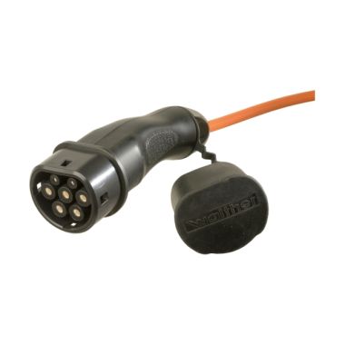 Laadkabel model 3 verbinding mode1 type2 32A 3 fasen 5m