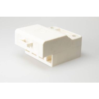 AC 166-1/ 4 ZEL FO trekontlasting, 4-polig wit